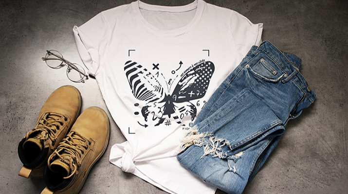 Tshirt-papillon